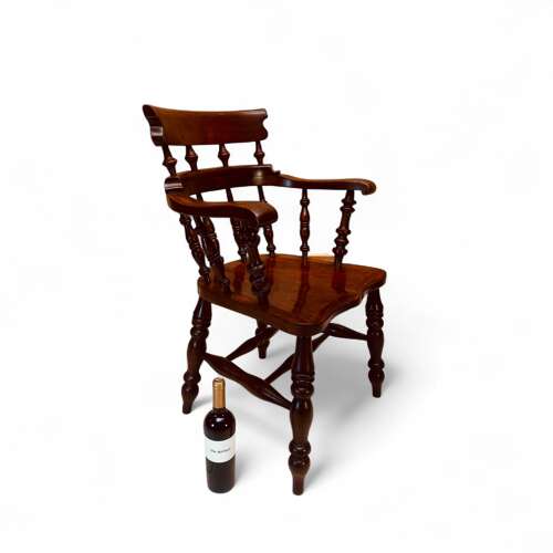 COMB BACK Windsor CAPTAIN’S CHAIRS, C1900, set of 16