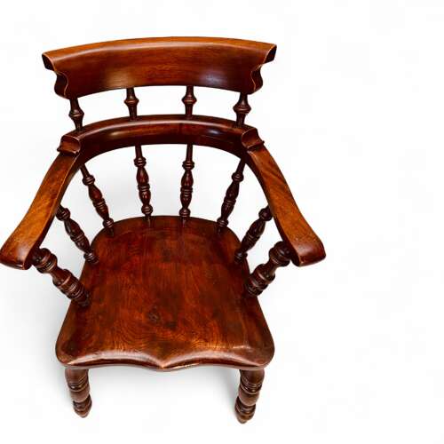 COMB BACK Windsor CAPTAIN’S CHAIRS, C1900, set of 16