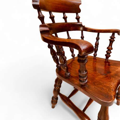 COMB BACK Windsor CAPTAIN’S CHAIRS, C1900, set of 16