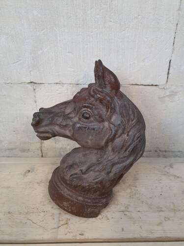 Horse Head Cast Iron Hitching Post