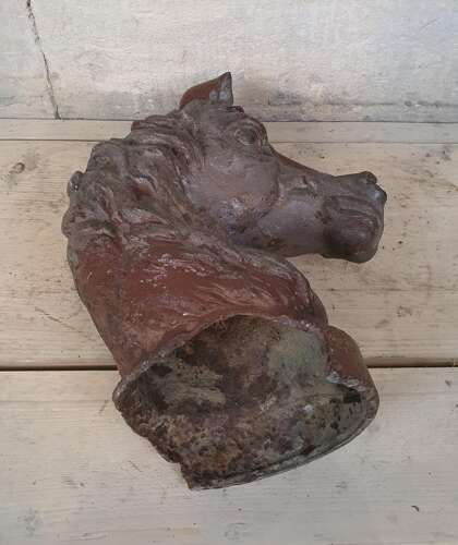 Horse Head Cast Iron Hitching Post