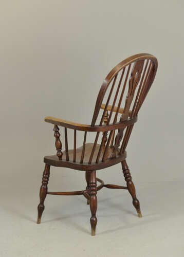 WINDSOR ARMCHAIR, HIGH BACK, ASH & ELM C1850