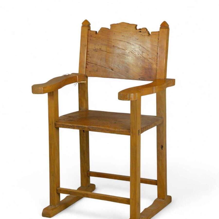 THRONE CHAIR, GIANT SIZE FROM THE PHILIPPINES C1900
