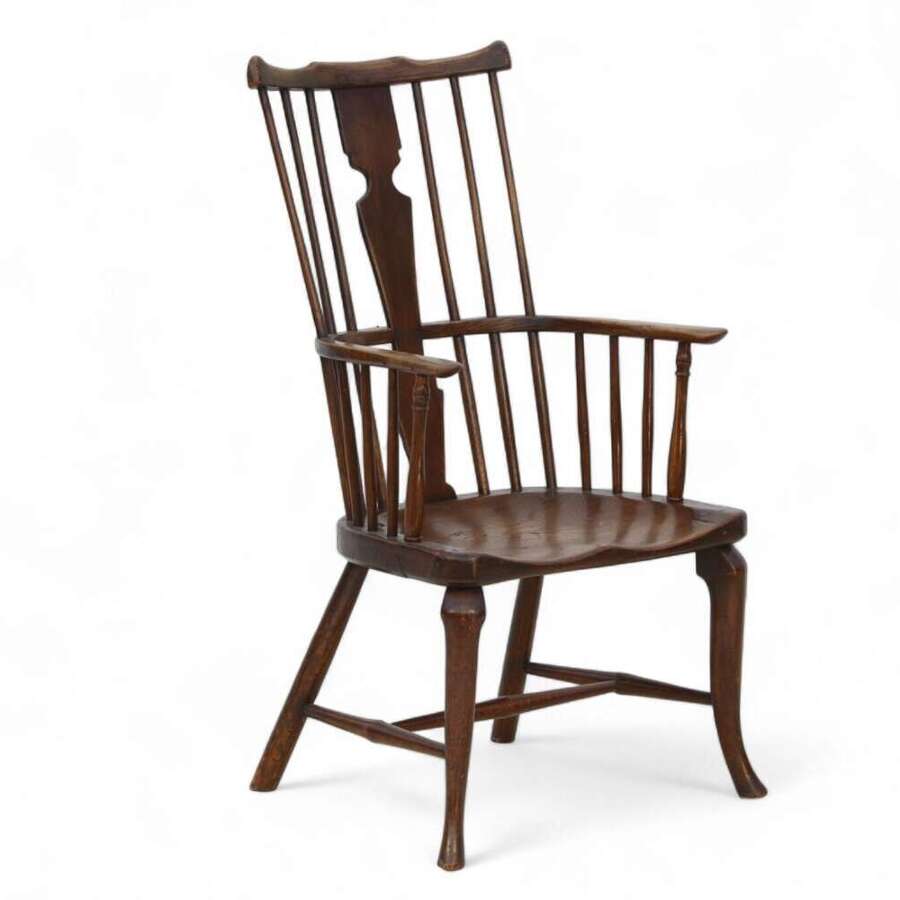 Comb back Windsor armchair c1790
