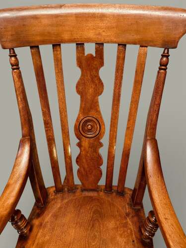 CAISTOR WINDSOR NURSING ROCKING CHAIR C 1880