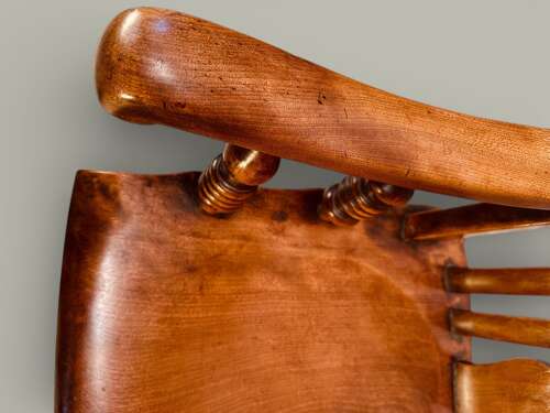 CAISTOR WINDSOR NURSING ROCKING CHAIR C 1880