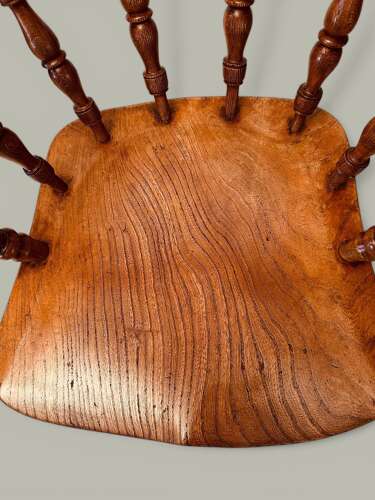 WINDSOR CAPTAIN’S CHAIR IN ASH & ELM C 1900