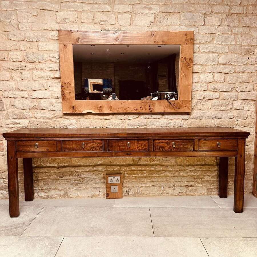 CHINESE LARGE SIDE TABLE, C1990