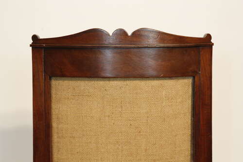 Early 19th Century Smart French Empire Mahogany Side or Desk Chair