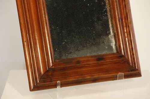 Pair of 19th Century English Carved Moulded Pine Frame Mirrors