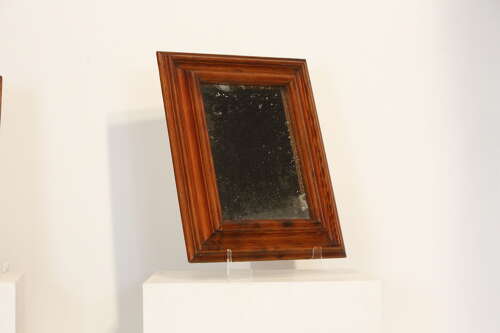Pair of 19th Century English Carved Moulded Pine Frame Mirrors