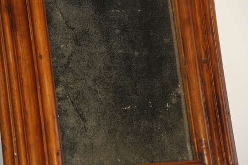 Pair of 19th Century English Carved Moulded Pine Frame Mirrors