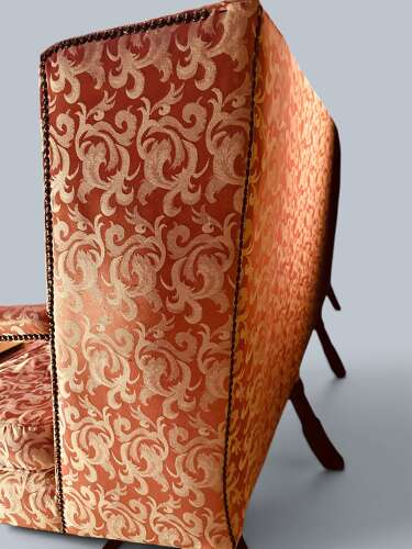 LOUIS XIV STYLE SOFA IN WALNUT C1890