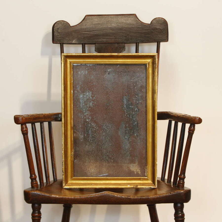 Lovely 19th Century French Gilt Framed Antique Rectangular Mirror