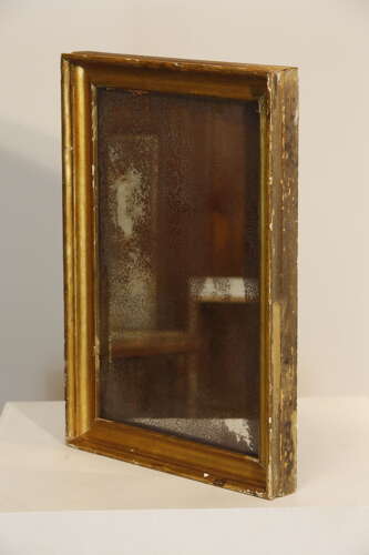 Lovely 19th Century French Gilt Framed Antique Rectangular Mirror