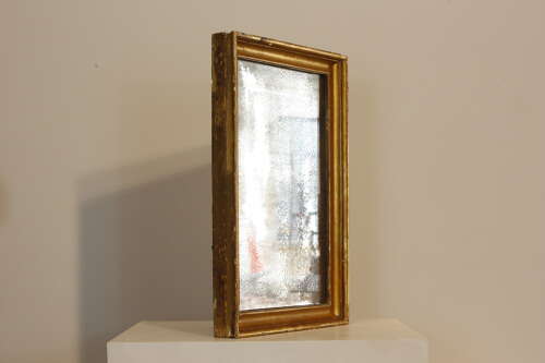 Lovely 19th Century French Gilt Framed Antique Rectangular Mirror