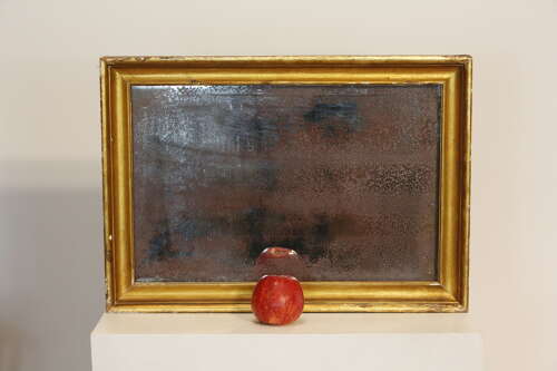Lovely 19th Century French Gilt Framed Antique Rectangular Mirror