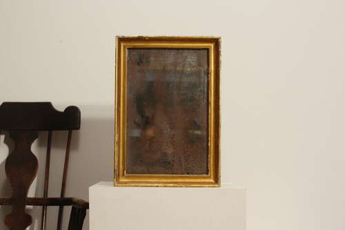 Lovely 19th Century French Gilt Framed Antique Rectangular Mirror