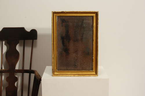 Lovely 19th Century French Gilt Framed Antique Rectangular Mirror