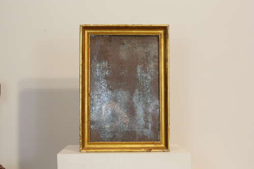 Lovely 19th Century French Gilt Framed Antique Rectangular Mirror