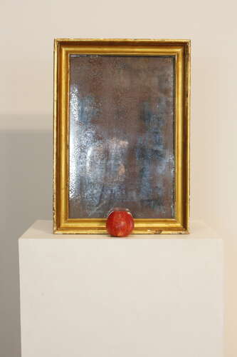 Lovely 19th Century French Gilt Framed Antique Rectangular Mirror