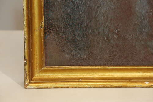Lovely 19th Century French Gilt Framed Antique Rectangular Mirror