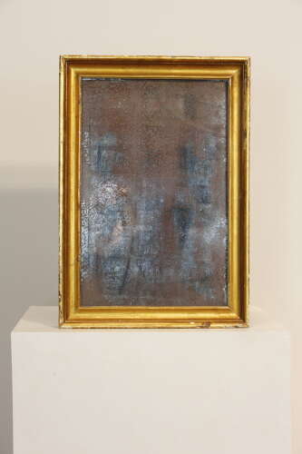 Lovely 19th Century French Gilt Framed Antique Rectangular Mirror